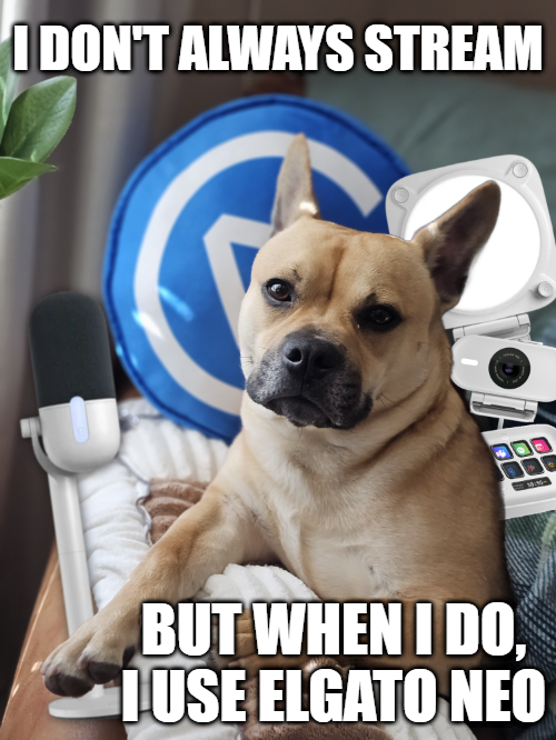 Take it from the Smartest Dog in the World!

<a href="/elgato/">Elgato</a> Week is HERE! 

New Deals each day where you can save up to 30%!

Today kicks it off with the Neo Line: 
elgato.sjv.io/kpp | #ElgatoPartner