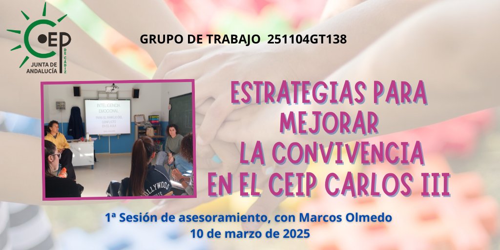 CEPdeCadiz's tweet photo. Primera sesión de asesoramiento externo para CEIP Carlos III #convivencia con Carlos Olmedo y CEIP La Inmaculada #cuadernoseneca con @jesusprofemates @DG_IFP @EducaAnd https://t.co/M2uqOrRJpn