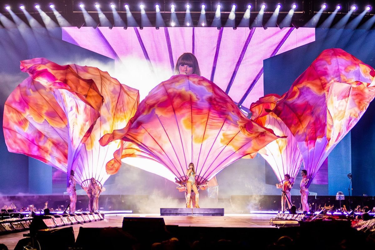 the eras tour was absolutely insane visually like ill never get over it