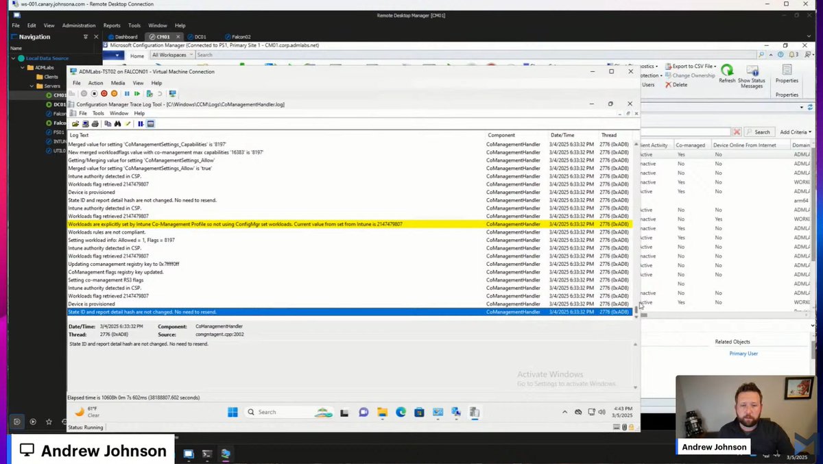 Mirolus_LLC's tweet image. 🌐MISSED OUR MARCH 5 #ViaMonstraOfficeHours? We discussed Microsoft #TechTakeoff favorite sessions, devices going through Co-Management process, the Modern Driver Management solution, and more! #MSIntune #ConfigMgr #ViaMonstraAcademy

SUBSCRIBE and LIKE👍! youtube.com/live/mOzKc2YBo…