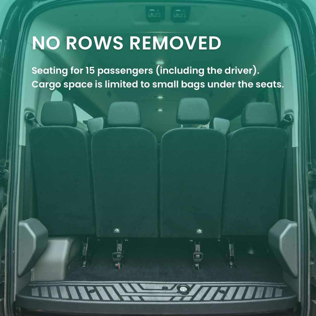 greenvans's tweet image. What makes Greenvans different? We offer flexible seating arrangements at no extra cost—so your van fits your trip, not the other way around.
Swipe through to see our most popular seating setups: