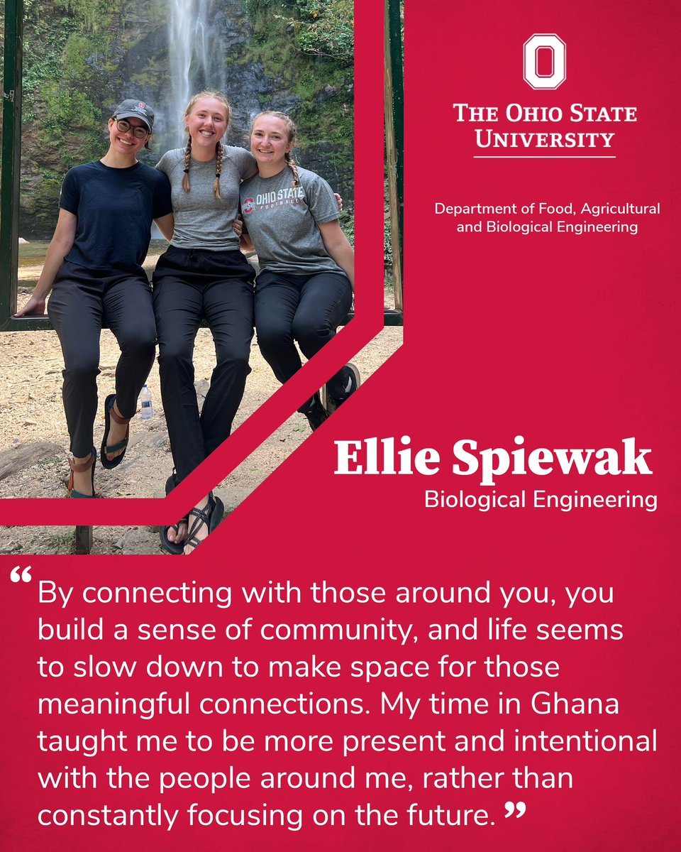 Over winter break, students in FABE’s humanitarian engineering program traveled to Ghana for local collaborative project work 🇬🇭💧

Read what students had to say about this exciting trip ⬇️

fabe.osu.edu/news/students-…