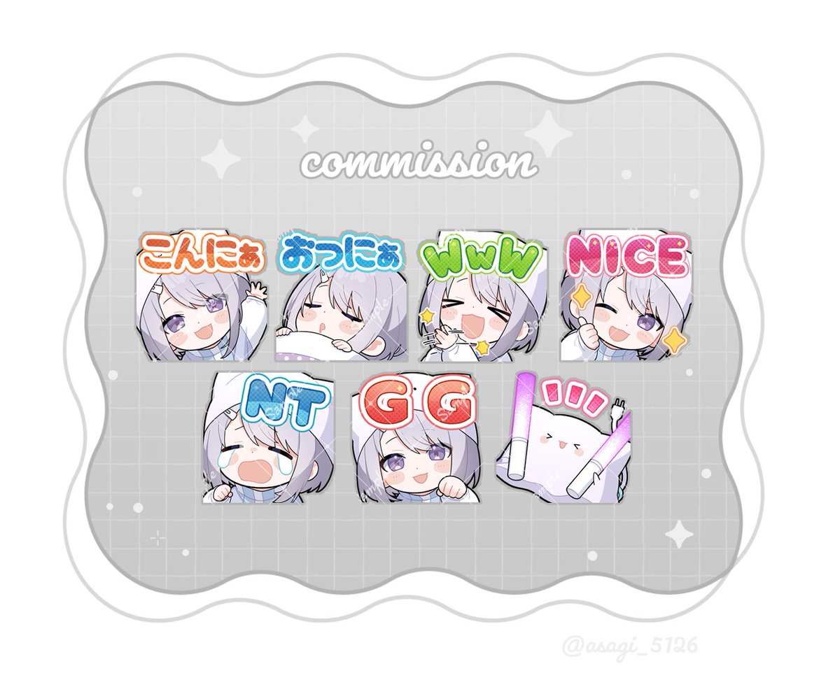 asagi_5126's tweet photo. スタンプのご依頼ありがとうございました🫶 https://t.co/0fplqTlbQe