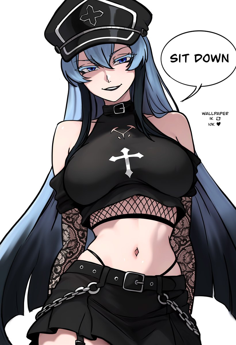 Redpostit101's tweet image. Goth Esdeath