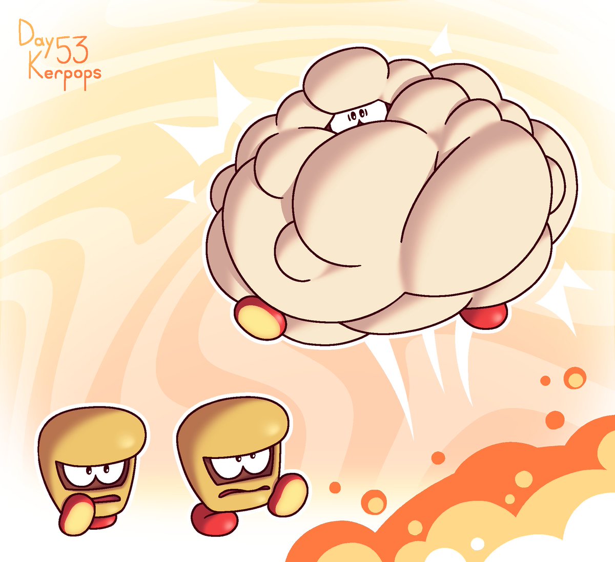 #wonderfull Day 53: Kerpops
Watch where you're walking next time, dummy!