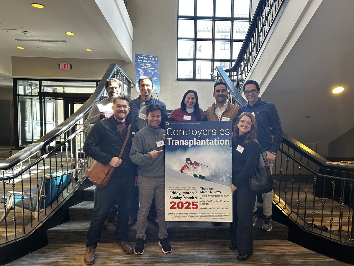 Big shoutout to the young investigators who presented their research at Controversies in Transplantation! Your passion and dedication are driving the future of transplantation forward. Keep up the great work!