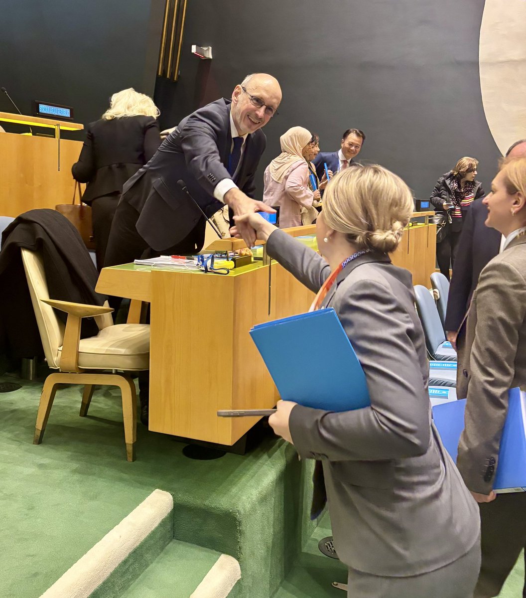 Slovakia at the UN 🇸🇰🇪🇺🇺🇳 (@slovakiaunny) on Twitter photo 📢 Today, the Commission on the Status of Women unanimously adopted a strong Political Declaration, marking 30 years since the Beijing Declaration.
Slovak delegation lead by our Secretary General of <a href="/SlovakiaMFA/">Slovakia MFA 🇸🇰</a>, M. Vozáryová thrilled to be present during this occasion #CSW69 📢 Today, the Commission on the Status of Women unanimously adopted a strong Political Declaration, marking 30 years since the Beijing Declaration.
Slovak delegation lead by our Secretary General of <a href="/SlovakiaMFA/">Slovakia MFA 🇸🇰</a>, M. Vozáryová thrilled to be present during this occasion #CSW69