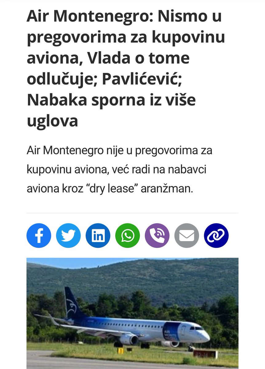 pavlicevicn7's tweet photo. Sve vrijeme pricam da se radi o nabavci aviona za zakup.

-Nikad nisam pomenuo kupovinu. 

-Nikad nisam rekao da avion nije plovidben (bilo je vise preleta od 2021. godine), vec da nije usao u registar Srbije jer je nepotpuna dokumentacija. https://t.co/LbEvqMmemo