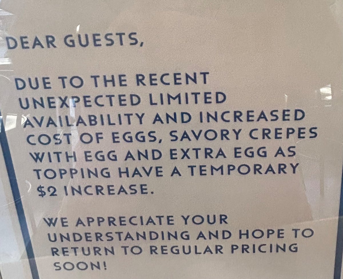 ColeSandick's tweet image. I am absolute seething with rage.

#Trumpflation #eggprices