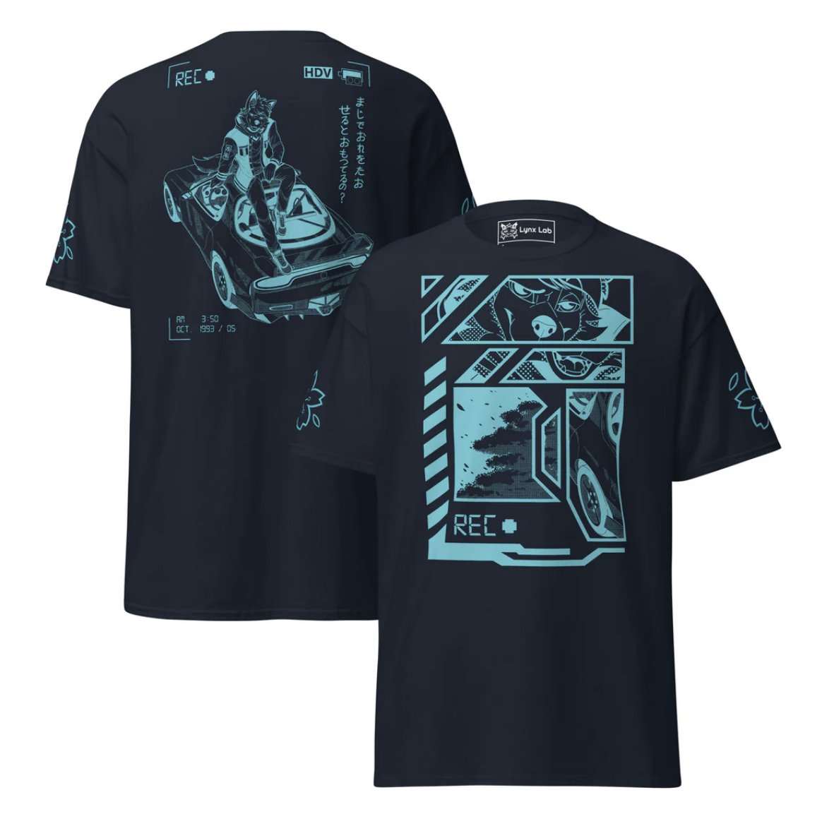 LynxLab_store's tweet photo. ✨NEW DROP!!!! 🔥 Race through the neon-lit streets of 90's Japan with our latest @DragonIsabel design! 🏎️🇯🇵🌃🦊

Check it out now at https://t.co/l4n7s8o92z https://t.co/b45nTVMPpQ
