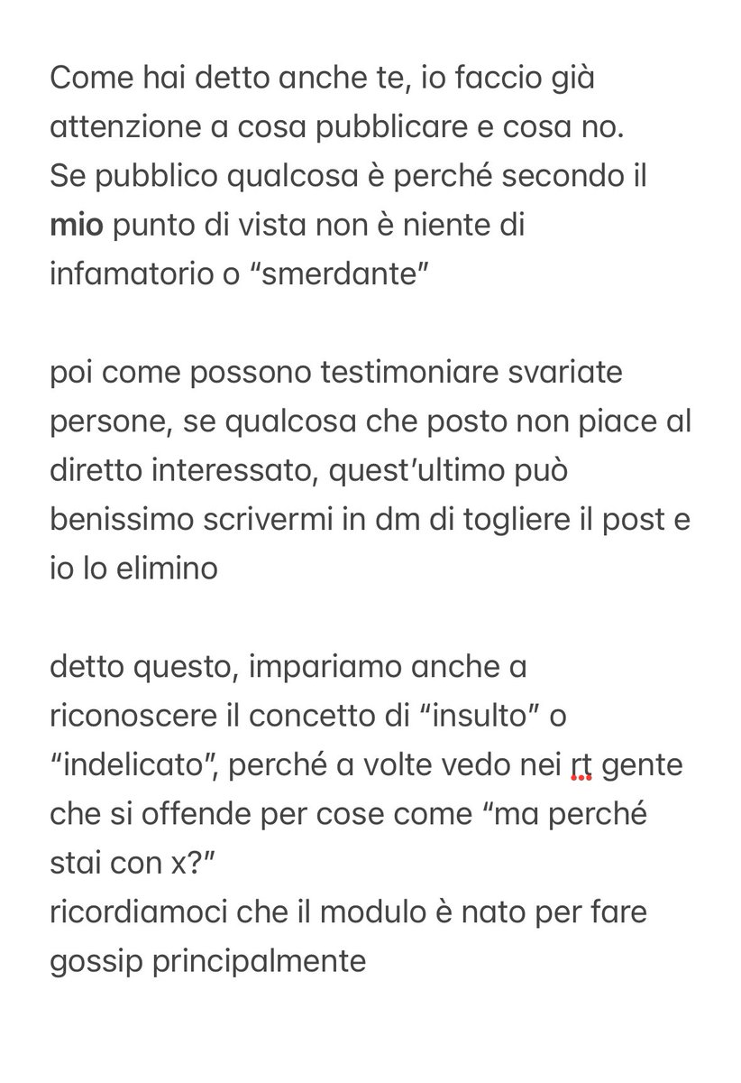 StormyTrixReal's tweet photo. detto ciò non risponderò ad altro
se vuoi puoi scrivermi in privato e ne parliamo serenamente🫶🏼 https://t.co/wrf3HucLPZ