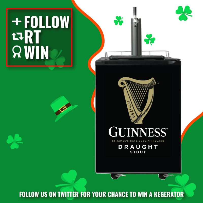 ConsumersBeer's tweet image. ☘️ Giveaway ☘️

Follow us and retweet to be entered to win a kegerator courtesy of Guinness &amp;amp; Consumer&apos;s! The kegerator is equip to dispense Guinness. Must pick-up at a Consumer&apos;s location. Giveaway ends Tuesday, March 18th, 2025.

Please don&apos;t send any personal information like…
