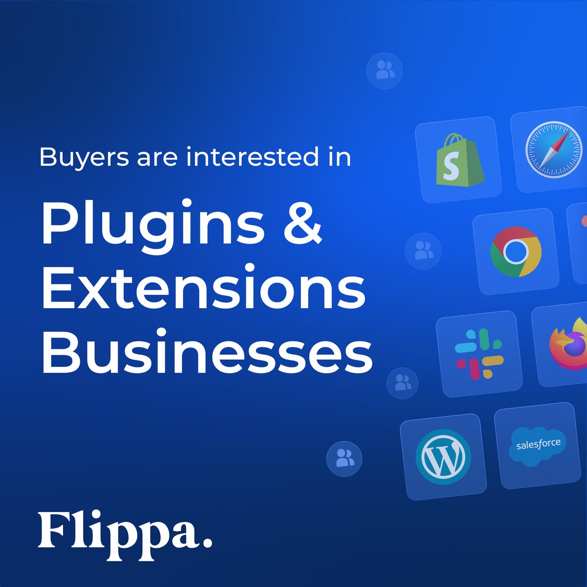 Whether you’re selling a profitable plugin or a popular browser extension, Flippa offers unparalleled access to a thriving community of buyers actively acquiring digital assets like yours.

Learn more:
bit.ly/4dCfvb4 #Extensions
#FlippaBusinessModels
#Flippa