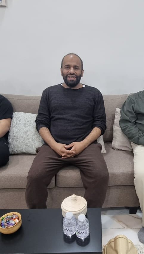 By the grace of God, my husband, human rights defender Ali AlHajee, has been released after an eleven-day detention linked to tweets related to his human rights activism on X. His release is conditional on remaining in the country—effectively imposing a travel ban—and the case