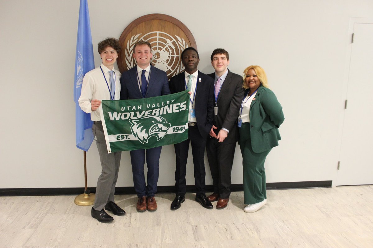 UtahIMF's tweet image. 1st Day at the UN done! We are so grateful for the opportunity to advocate for mountain women during our parallel event, which can be viewed through this link. We were also able to tour the UN Headquarters and build connections with delegates from all over the world.
#uimf