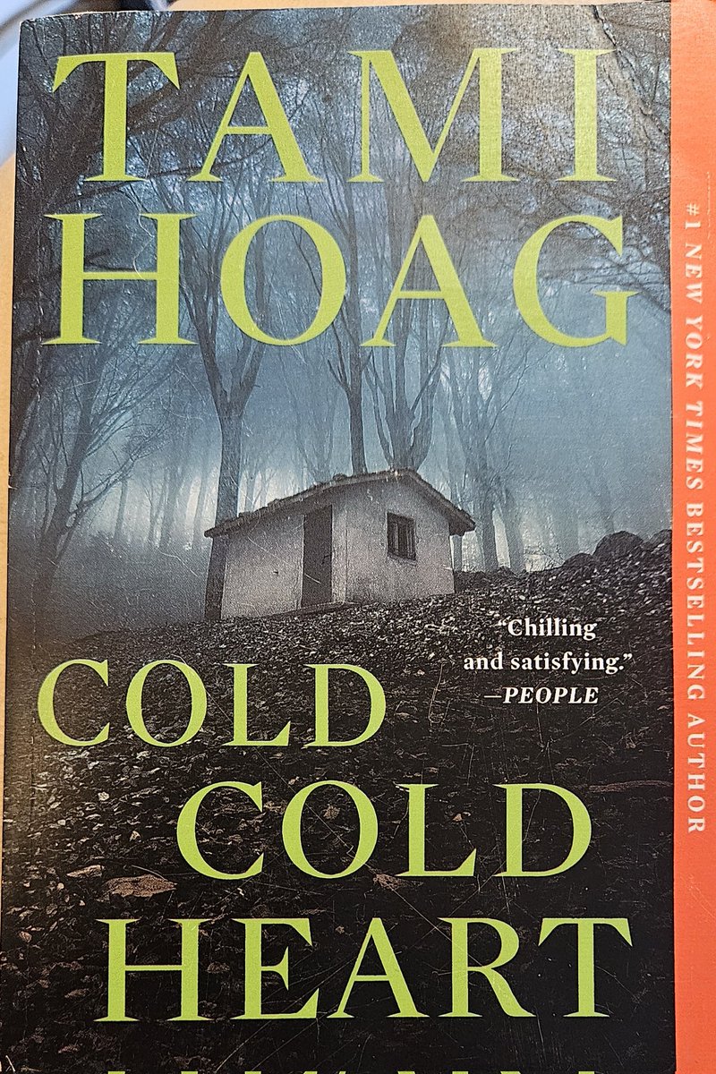 TheWuWu's tweet image. Next novel up.... @TamiHoag 's #ColdColdHeart #Thriller #Crime #Mystery #Fiction