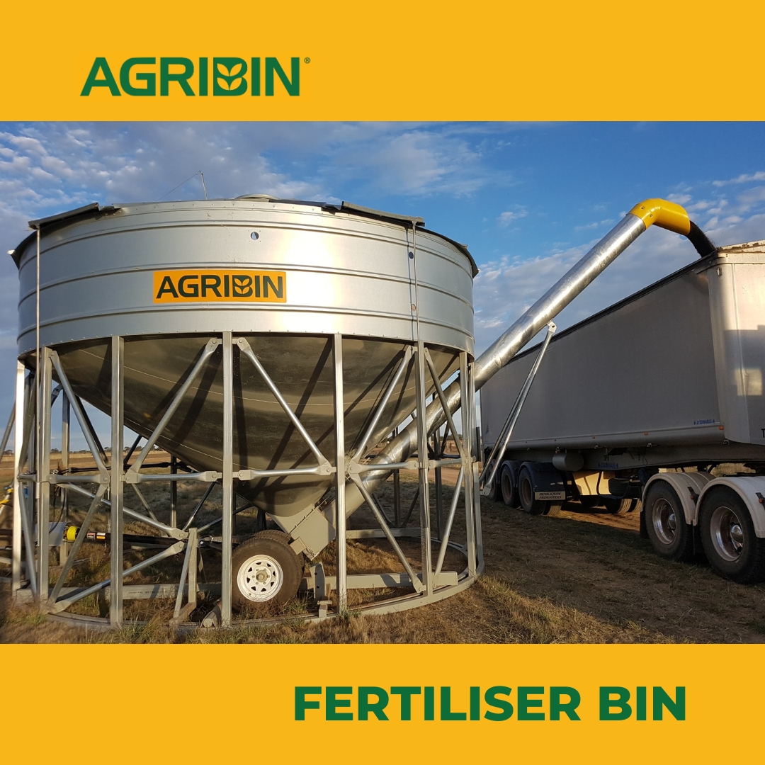 𝗡𝗘𝗘𝗗 F𝗘𝗥𝗧 𝗦𝗧𝗢𝗥𝗔𝗚𝗘? Invest in an #AGRIBIN Fertiliser Bin!!
 Largest on the market | 45 degree zinc cone | Centre open lid  Auger choke |  Dual purpose
Find out more - agribin.com.au/fertiliser-bin/
📷 1800 743 583
#FieldBins #FertiliserBIn #PlantingtheCrop