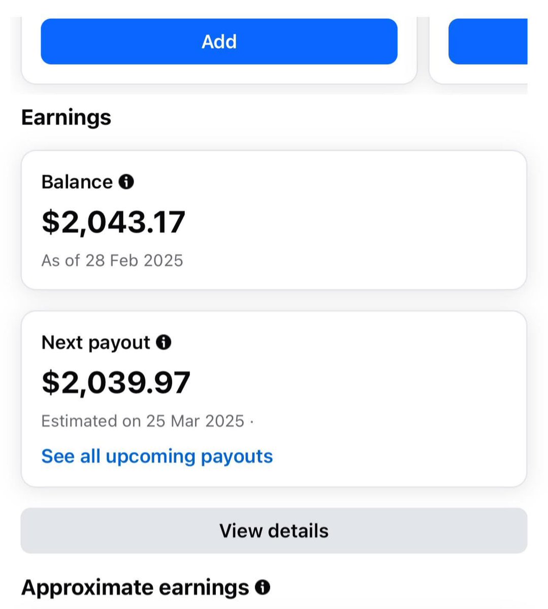 DaveEDanna's tweet image. Update: I don’t like to complain @facebook @Meta @boztank @finkd @MetaNewsroom @MetaQuestHelp but y’all are holding $2,000+ in my Facebook account &amp;amp; not releasing it. Everything I’ve earned on Facebook🙁 

As a small creator this is disheartening. I’ve had tickets open for a…