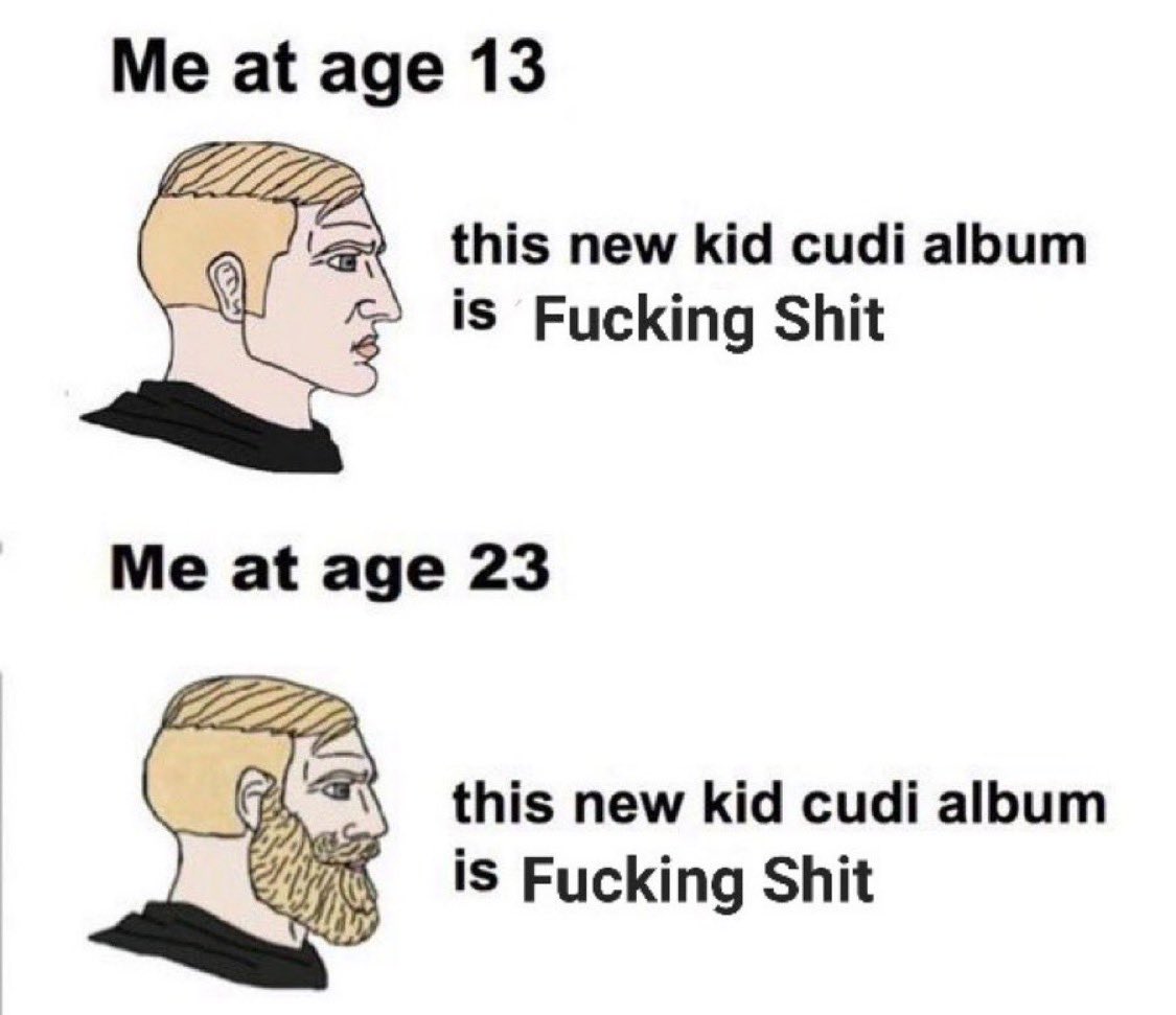 trademarkusa's tweet photo. Kid Cudis music is timeless 🎵 https://t.co/P9MexkQicK