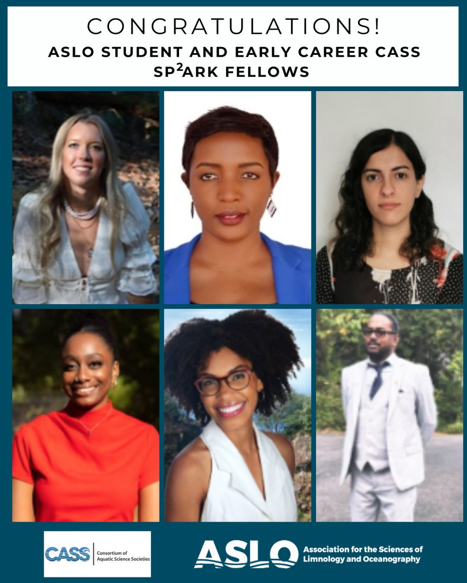 Recently, several ASLO early career members were selected to take part in the new @cassocieties #scicomm and #scipol fellowship program, Scientists Promoting Policy, Access, Research, and Knowledge (SP²ARK) program. The program includes 6 months of extensive training in