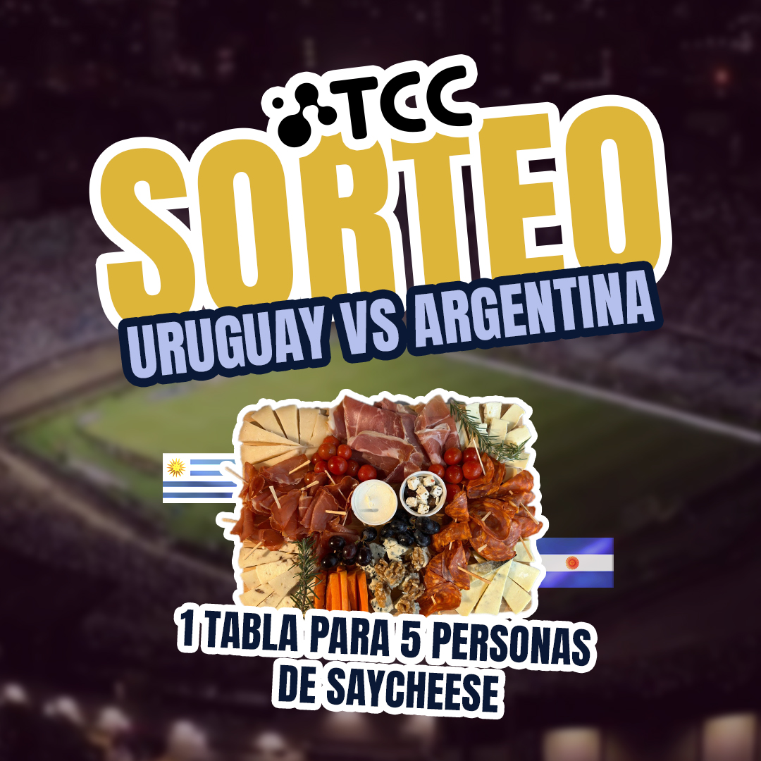 Sorteamos una tabla para 5 personas de SayCheese para ver el clásico más antiguo del mundo. 🇺🇾 🇦🇷

⚠️Participan todos los abonados de TCC⚠️

👉🏼Arrobá con quien la vas a compartir.
👉🏼Dale RT y Me gusta al post.

¡Tienen tiempo de participar hasta el 19/3!

Suerte para todos. 🍀