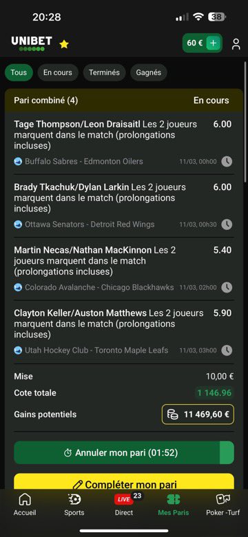 APMBetting's tweet image. NHL TIME🏒🇺🇸

🎯22
🎯3562
🎯1146

❤️si tu suis 
 Bisous 🫶🏻

#TeamParieur #NHL