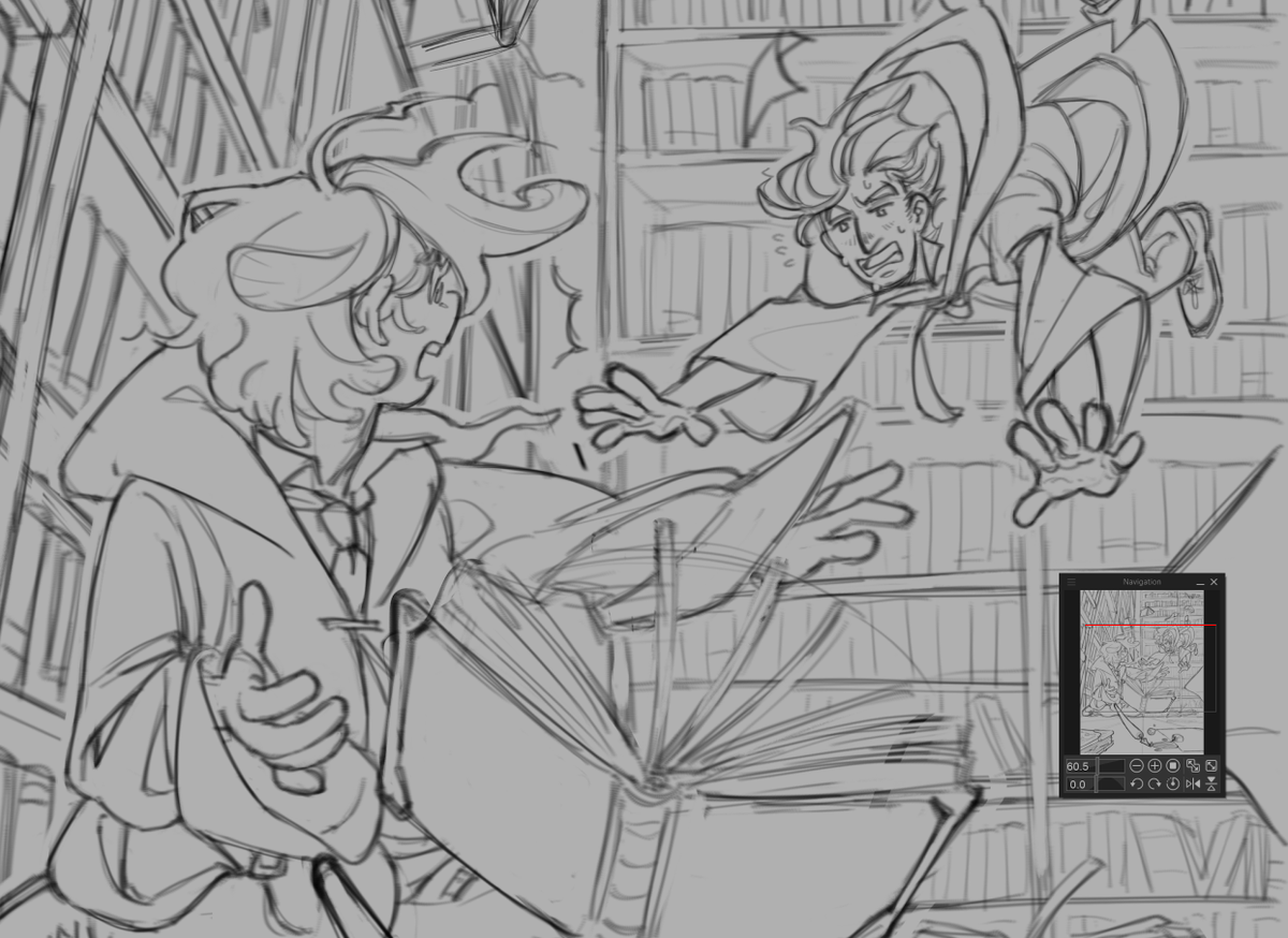 going back to their roots for this assignment #olileandre #HogwartsLegacy