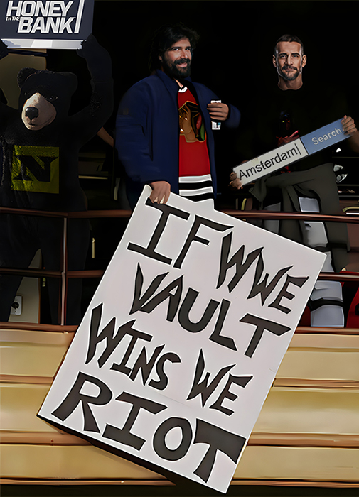 Thanks to everyone who voted for us to win the UKFF'S Best Digital Content 2024 award! YESSS!

Genuinely made-up, and even more so considering the WWE Vault was the one to beat this year. THANKYOU LOVEYOU xxx 

(excellent accompanying image stolen from the excellent TibBo)