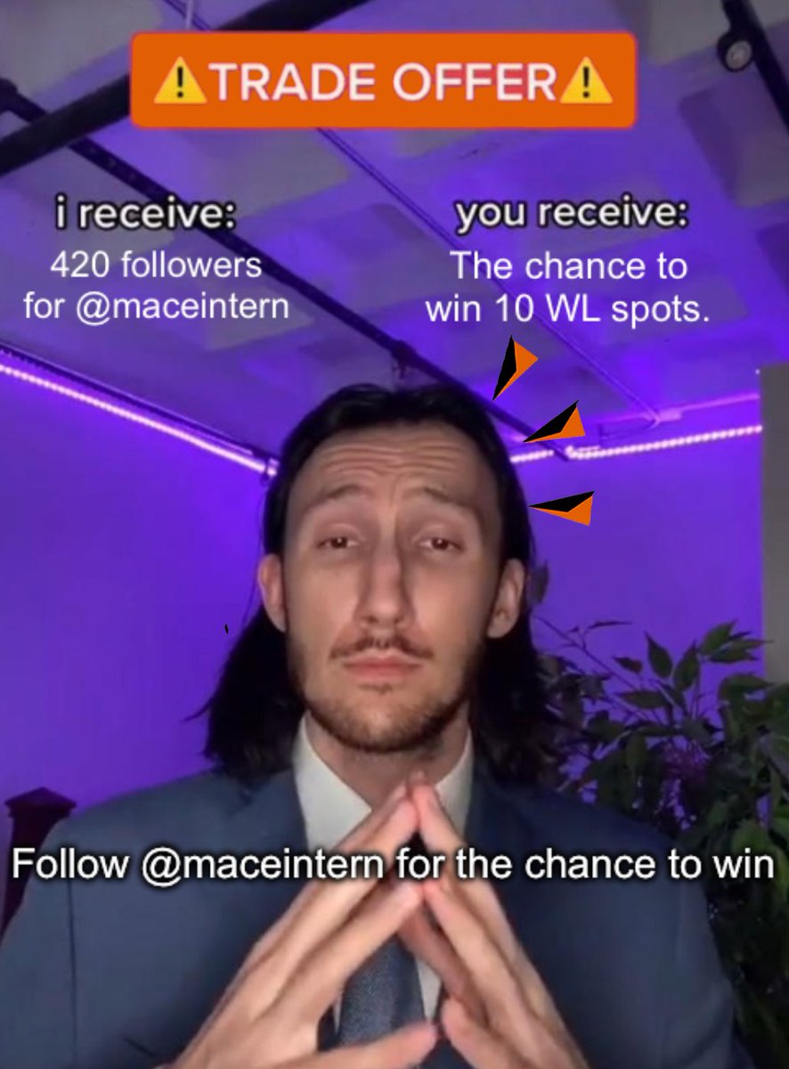 mace_ag's tweet photo. Want the chance to WIN a Mace Pass NFT WL spot?!

Like, repost, follow @maceintern and tag your nads to accept the offer, time is running out to secure your spot and we're already almost halfway to the goal! 🫵✴️ https://t.co/kEXyKXK5HW