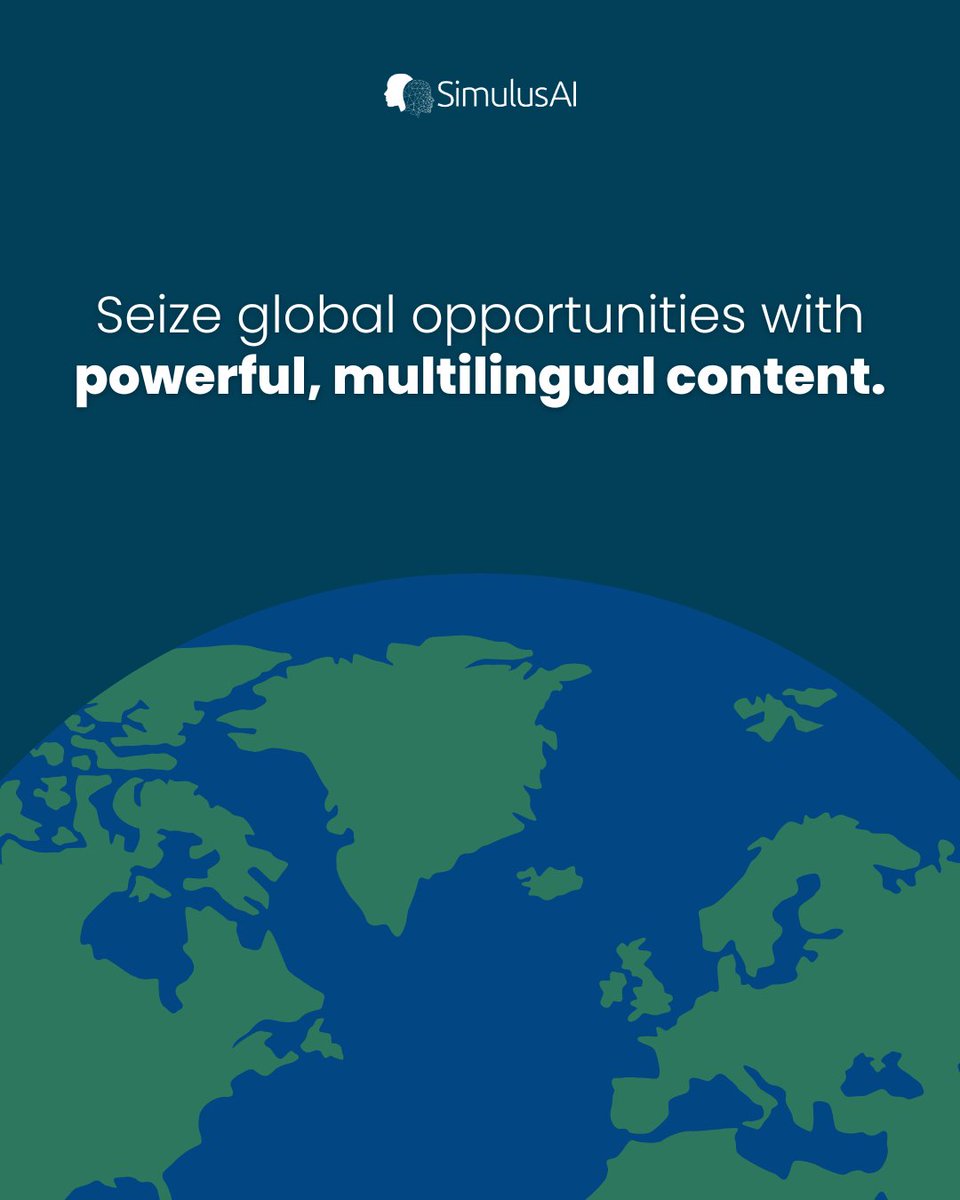 Simulus AI empowers you to create and deliver content that connects with audiences worldwide! Reach out today!

#BringingHumanitytoAI #HumanDigitalTwin #HDT #ContentCreation #AI #Enterprise #SimulusAI #Technology #Innovation