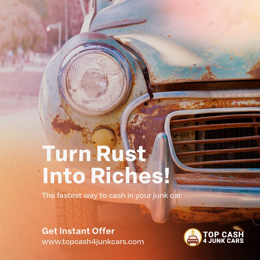 TopCash4JunkCar's tweet image. Your old car may be junk, but it’s worth cash to us! 🚗💰

Contact Top Cash for Junk Cars now! (844) 278-1745
Link: topcash4junkcars.com
✅ Fast, Free, Pick Up
✅ Any Make or Model
✅ Running or Not
✅ Receive Check When Car Is Picked Up

#anymake #Anymodel #junkcars