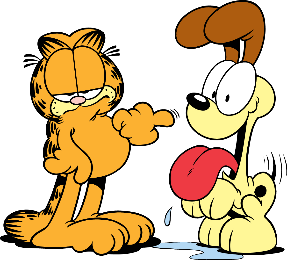 DanielC71929496's tweet photo. So, I compared to my drawing to the original image I traced. question for you guys, did I make it accurate or slightly accurate? what are your thoughts?

 created by Jim Davis. https://t.co/9lEXrVu2CT
