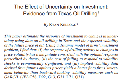 An oldie of mine on investment and uncertainty, in case anyone happens to be interested rn