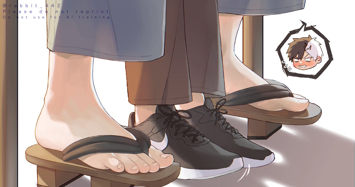 sakuracidal's tweet photo. #WINDBREAKER #ウィンブレFA  🐢🌸
haha tgsk feet 🦶 https://t.co/Q8Ww8GhEgx
