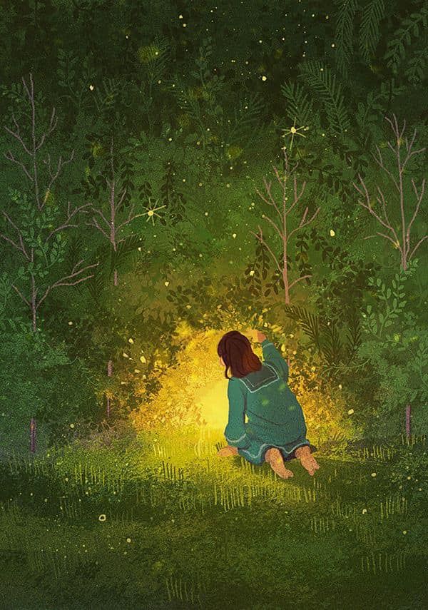 Never outgrow the desire to search for magical portals.