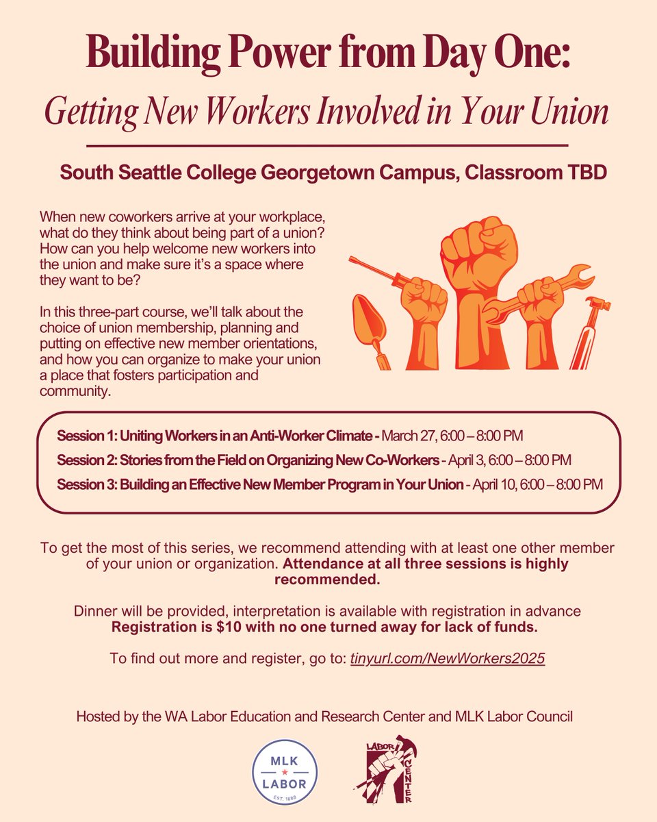 WA Labor Education and Research Center tweet media