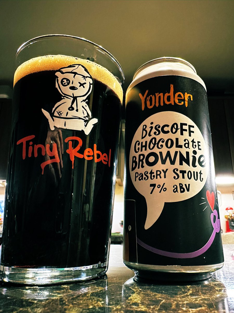 A marvellous Monday night stout! #CraftBeer