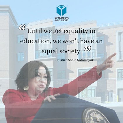 Women’s History Month Quote of the Day: “Until we get equality in education, we won’t have an equal society.” 
- Justice Sonia Sotomayor