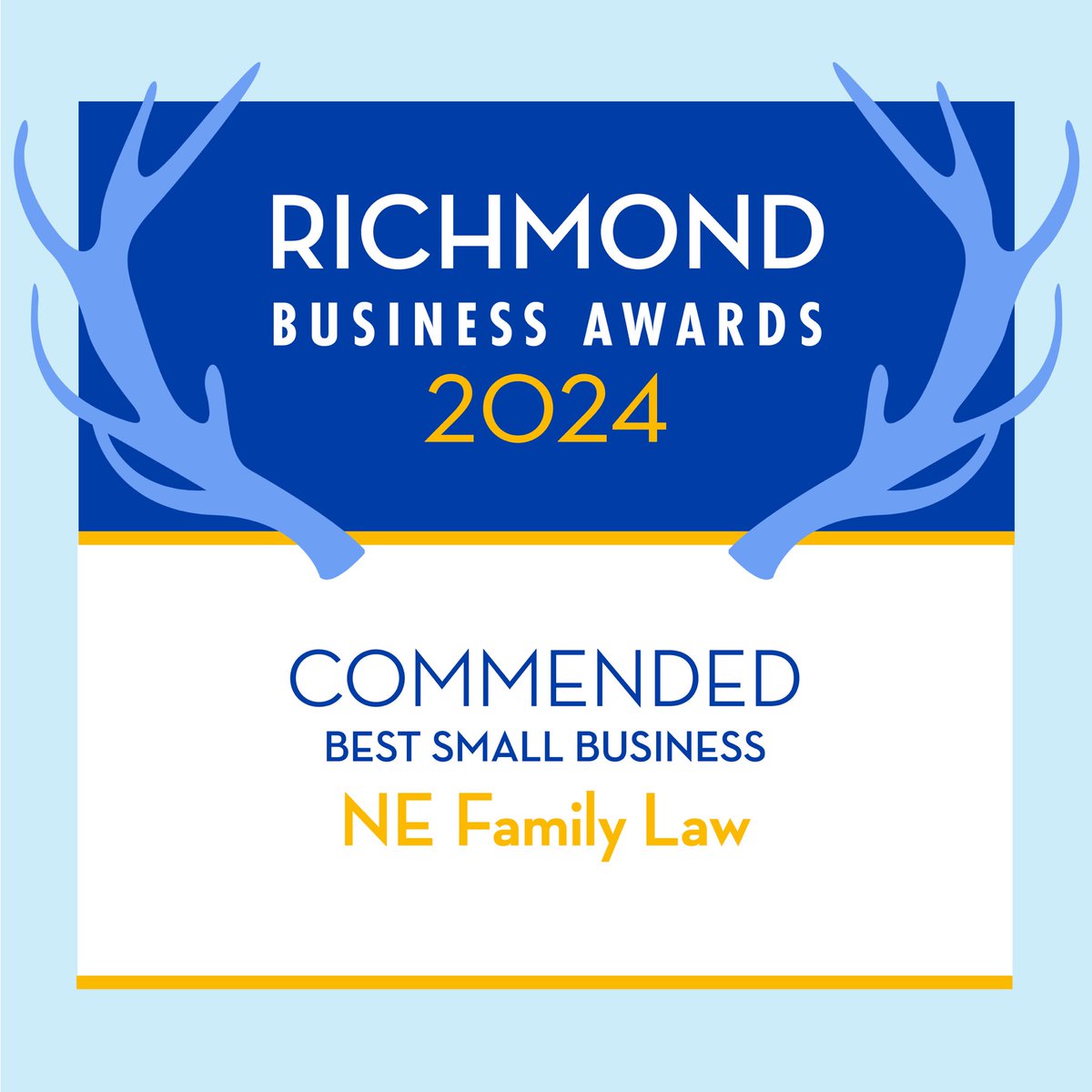 Congratulations to the Commended Winner of the Best Small Business Award Category <a href="/nefamilylawyers/">NE Family Law</a> at <a href="/allianz_stad/">Allianz Stadium</a> at the Richmond Business Awards 2024 #rba24