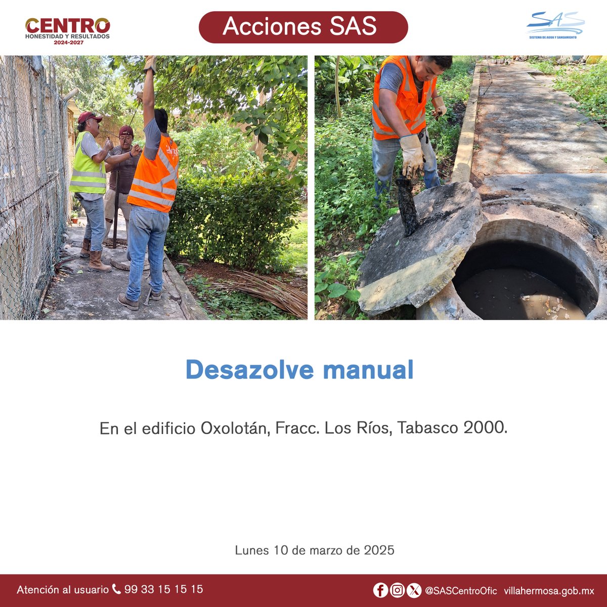 SASCentroOfic's tweet photo. Acciones permanentes
#HonestidadYResultados #centroinforma https://t.co/MTh6uauXw9