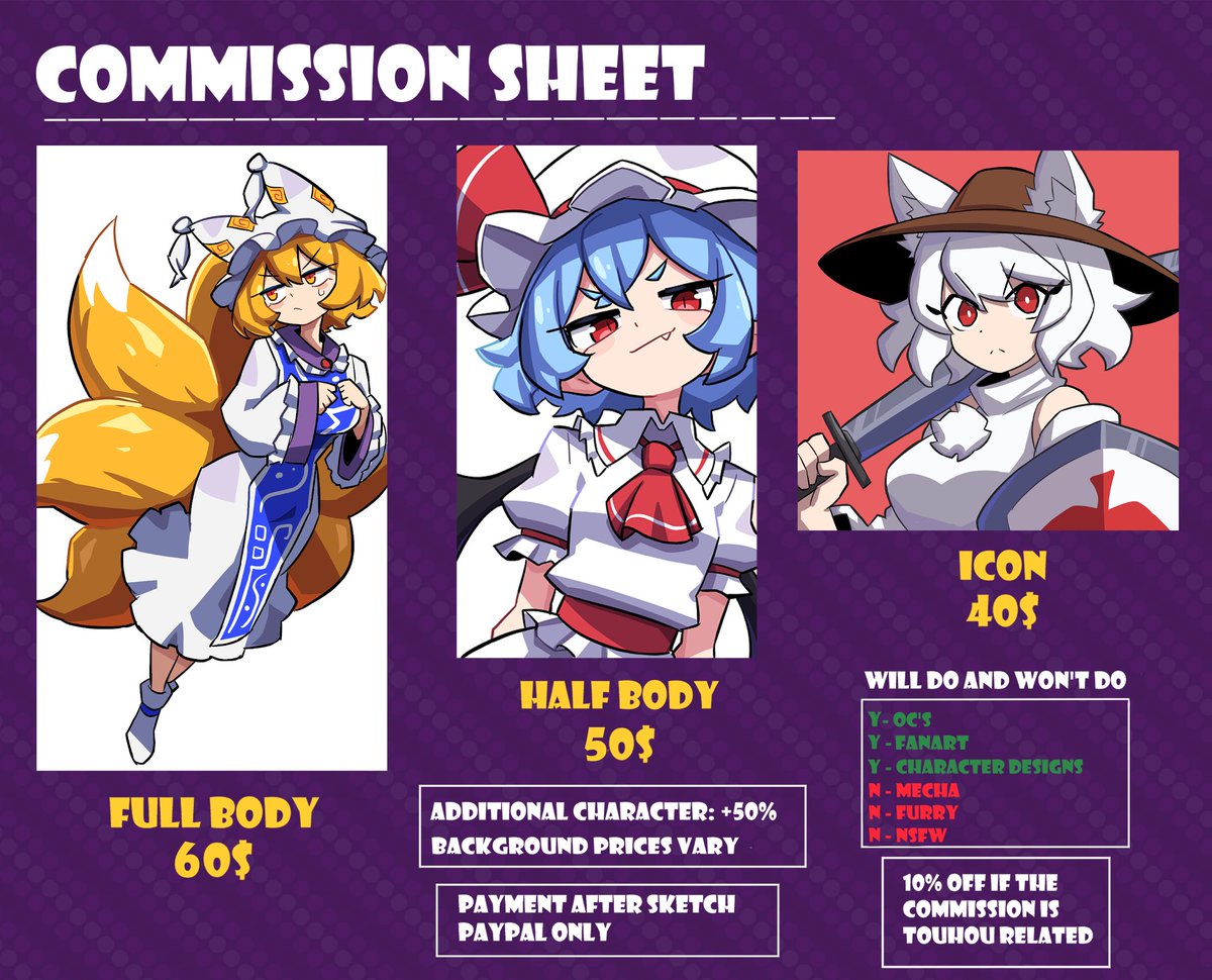 smug_suriipi's tweet image. new sheet! comms are open so feel free to send me your ideas, 5 slots available