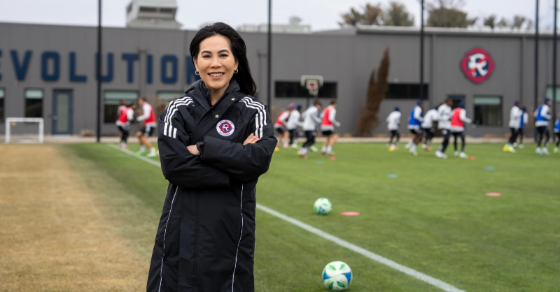NERevolution's tweet photo. 📰 In honor of Women's History Month, meet Dr. Miho Tanaka—breaking barriers as the first female head of medical in Revolution history.