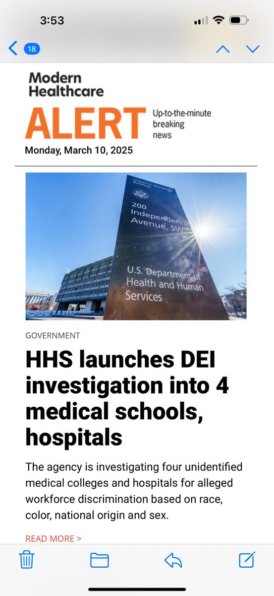Hmmm, any thoughts which health systems these 4 might be?  Interesting to watch this unfold. EE