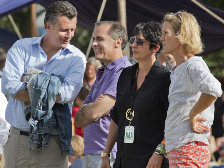 Meet Canada’s new Prime Minister, Mark Carney—pictured here alongside notorious child s*x trafficker Ghislaine Maxwell.

This wasn’t just any gathering; it took place at Carney’s sister-in-law’s estate, Cornbury Park—a known hotspot for globalist elites.

Is Mark Carney a client