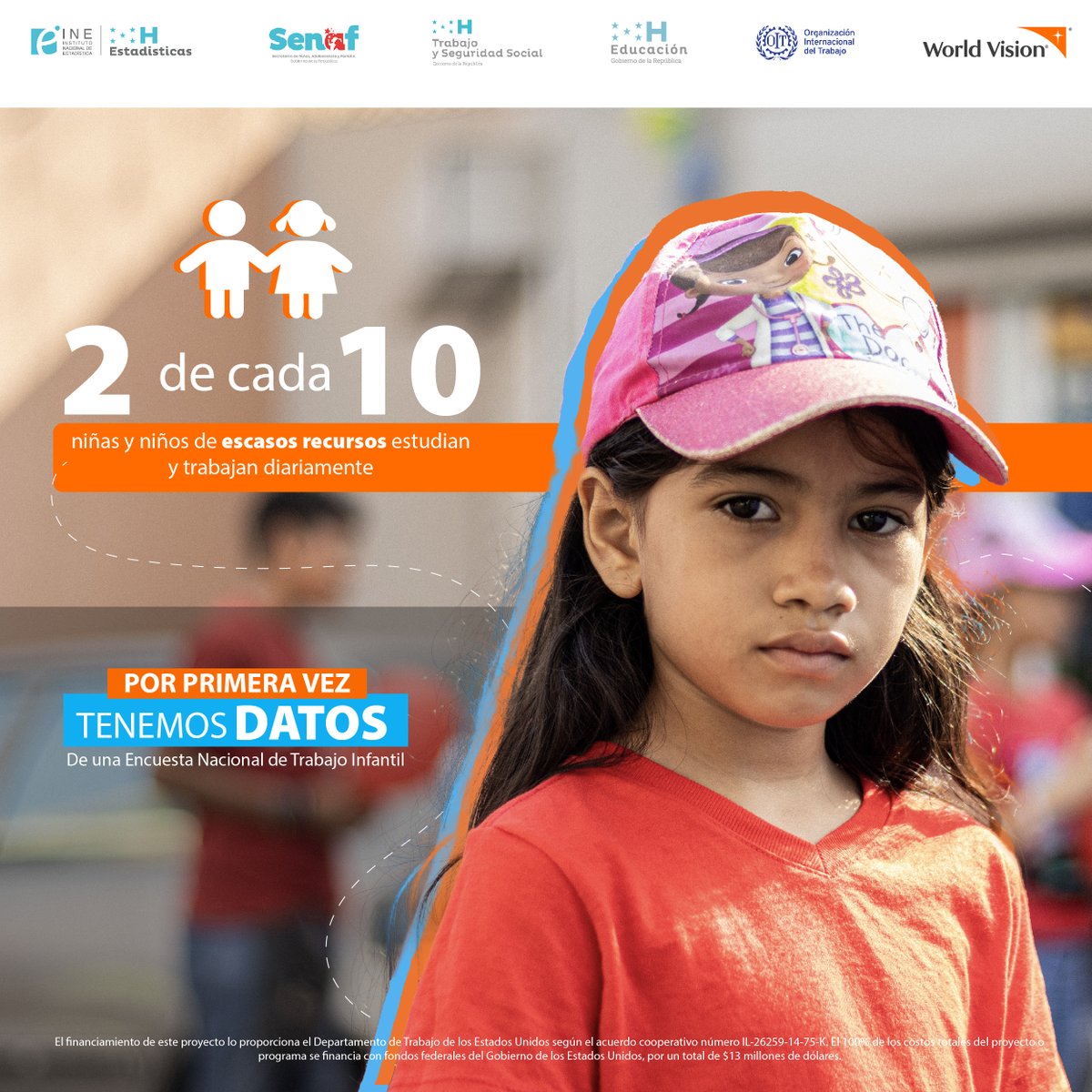 Imagina tener que elegir entre estudiar y trabajar. Para muchos niños en situación de vulnerabilidad, esta es su realidad diaria.

Conoce más sobre nuestra labor erradicando el Trabajo Infantil en: futurosbrillantes.com 

#FuturosBrillantes #WorldVisionHonduras #Educación