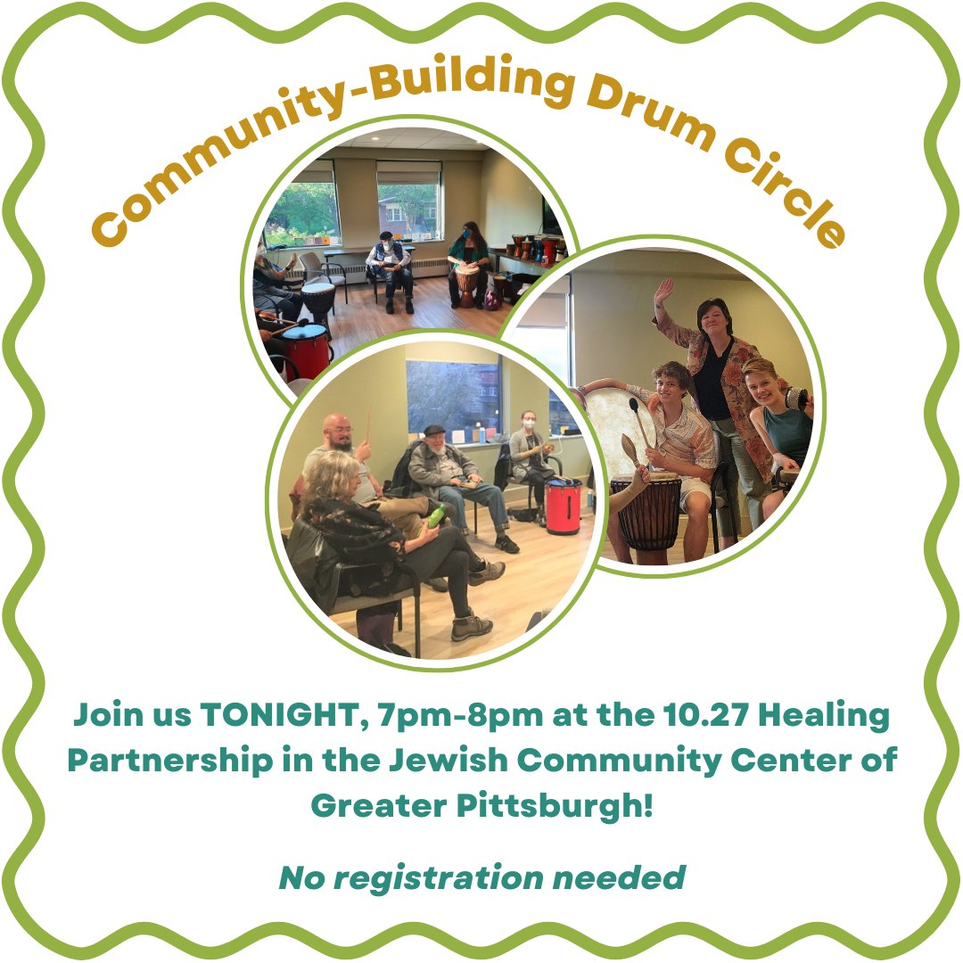 Instruments provided and no experience required! Call 412-697-3534 with any questions.