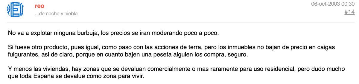 forocoches's tweet photo. Así negaba la gente la burbuja de la vivienda de 2007 https://t.co/DZ7B8xyYSm