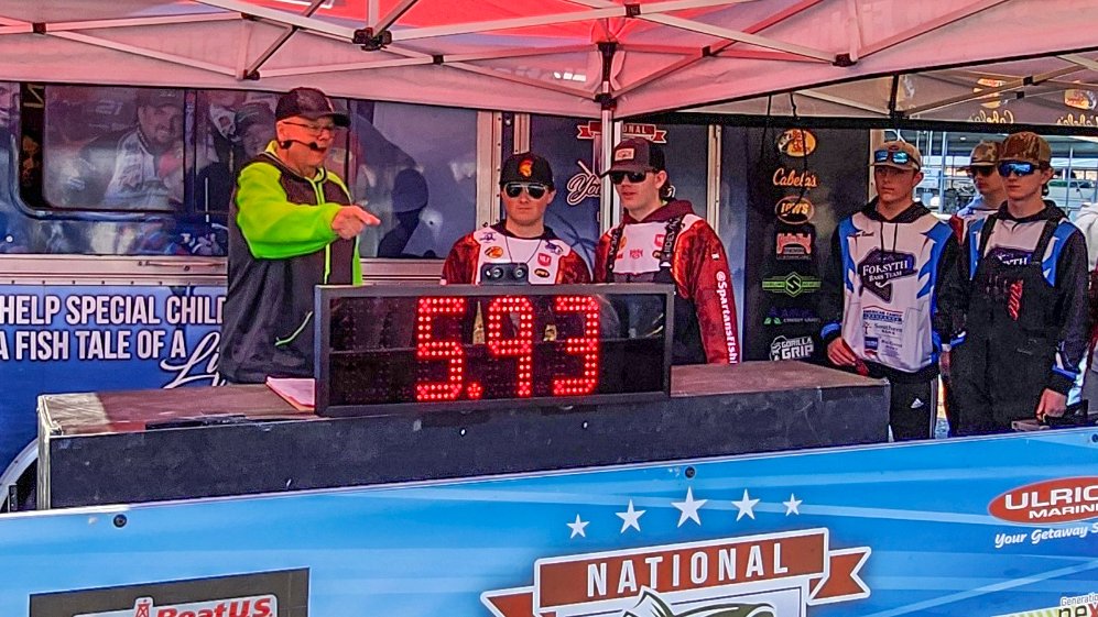 The <a href="/DeSmetJesuitHS/">De Smet Jesuit</a> fishing team had 4 boats compete at Bull Shoals yesterday. Michael Distelrath ‘25 &amp; Rylan Govero ‘25 38th, Henry Dinan ‘27 &amp; Kevin Dolan ‘27 56th, Nick Whitney ‘27 and Braden Winkelmann ‘27 61st and Casey Burkot ‘26 &amp; Nic Parrish ‘26 98th <a href="/DeSmet_ADBarker/">Harold Barker</a>