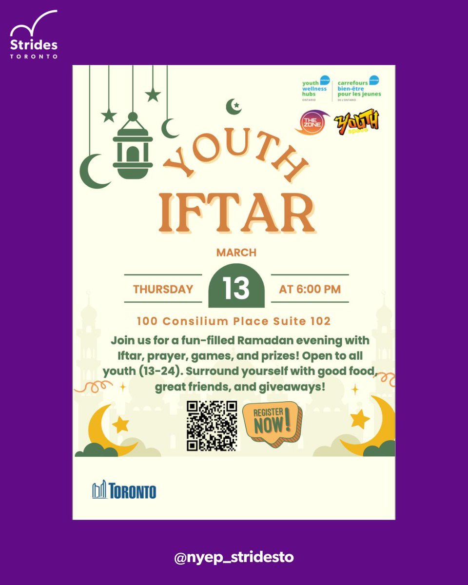 stridesTO's tweet image. Wondering what's happening around #StridesTO during the month of March? Swipe to see The Zone's March Calendar! #YouthPrograms #ScarbTO #ScarboroughYouth #YouthMentalHealth #Scarborough #YouthDropIn