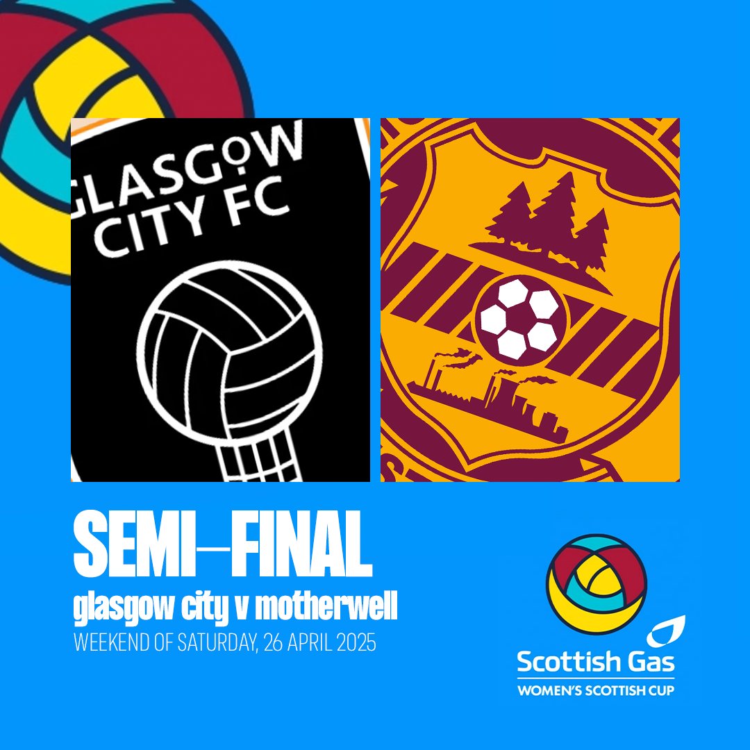 We will face Glasgow City in the Scottish Cup Semi-Final. 

Ticket information will be communicated in due course.
